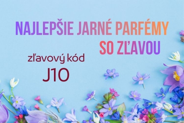 Jarné parfémy so zľavou - Esensino.sk